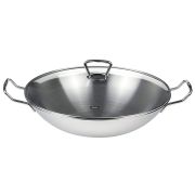 Fissler Wok Kunming nerez s poklicí 35 cm