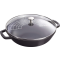 Staub WOK se skleněnou poklicí 30 cm, černá